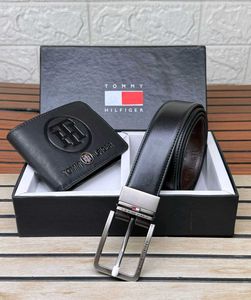 Tommy Hilfiger Belt and Wallet Set
