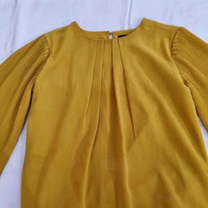 Stylish Mustard Yellow Blouse