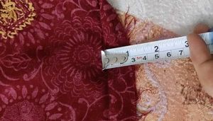 Pinkish Maroon Embroidered Kurta