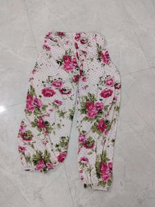 Boho Floral &amp; Polka Dot Palazzo Pants
