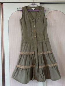Olive Green Sundress