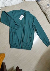 Men's Teal Bomber Jacket