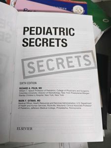 Pediatric Secrets, Sixth Edition