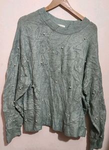 Light Grey Winter Top For Girl Or Woman 42 Bust