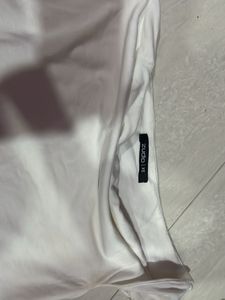 Chic One-Shoulder White Top