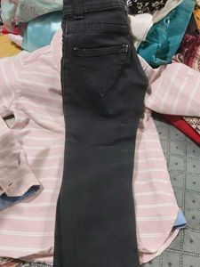 Boys Striped Shirt and Jeans Set