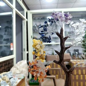 Seven Chakra Healing Crystal Tree 🔮