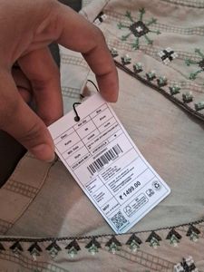 Embroidered Cotton Kurta