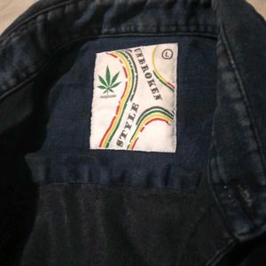 Men's Blue Denim Shirt