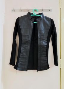 Black LEATHER Jacket
