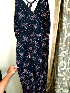 Floral Print Jumpsuit