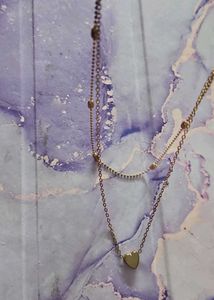 Layered Heart Pendant Necklace💕