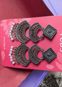 Traditional Jhumka Earrings set