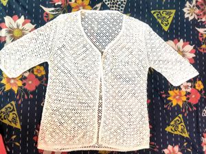 Beauuuuuutiful Crochet Knit Cardigan