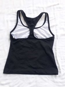 athletic fitted  Black  Top