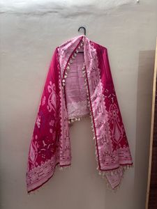 Beautiful Pink Ethnic Kurta Set with Dupatta