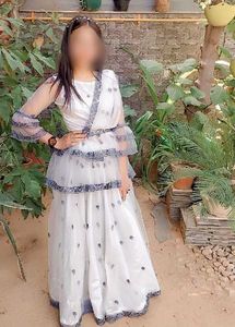 Elegant White Lehenga Choli