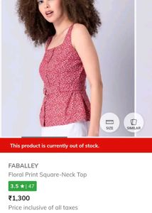 Floral Print Sleeveless Top