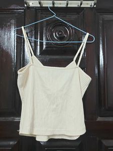 Ribbed Spaghetti Strap Tank Top