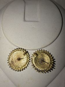 Exquisite Oxidized Jhumka Earrings and ring