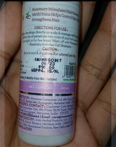 🌸200 RS Only Mamaearth Rosemary Hair Growth Oil