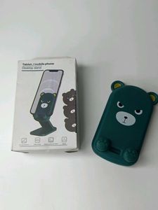 Bear Green Foldable Desktop Phone/Tablet Stand