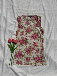 Floral Lace Tank Top