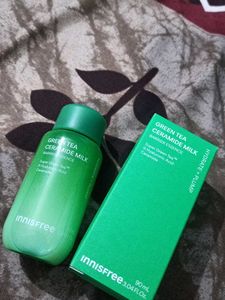 Innisfree Green Tea Ceramide Milk Barrier Essence