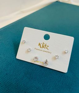 PREMIUM AMERICAN DIAMOND STUDS