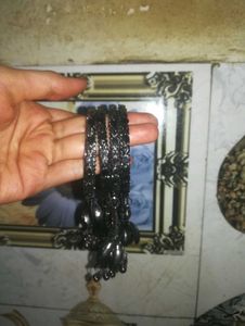 Bohemian Leaf &amp; Bell Dangle Bangle Set