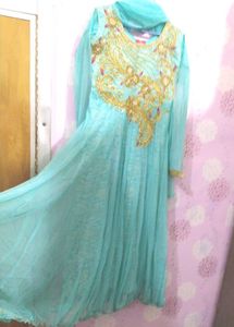Fancy Partywear Lawn Gawns With  Dupatta