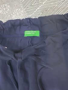 Comfortable Navy Blue Culottes