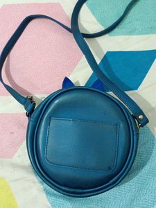 Cute Teal Bunny Crossbody Bag