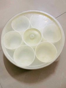 Plastic Spice Box with Compartments
