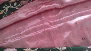 Elegant Green Floral Saree