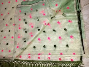 Light Green Saree