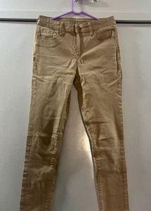 Brown Wide leg Jean