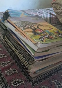 📖 10 Assorted used rough notebooks