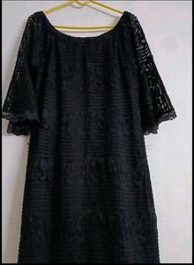 Elegant Black Lace bodycon dress