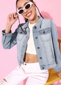 Classic Light Wash Denim Jacket