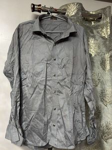 Classic Grey Dress Shirt