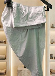 Elegant White Chikankari Kurta set with pocket