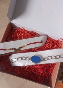 Rakhi and Bracelet Combo