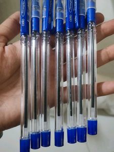 Cello Finegrip Ballpoint Pens - Blue Ink