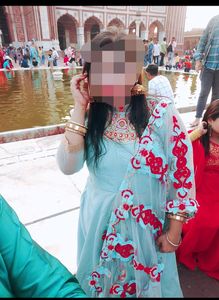 Gown With Dupatta Partywear