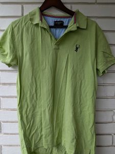 Men's Light Green Polo Shirt