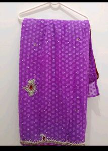 Only Saree No Blouse/No Return/No Refund