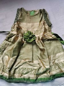 Cute Green Floral Dress