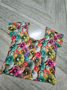 Vibrant Print Blouse