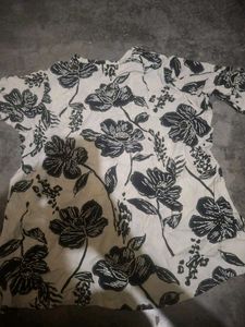 Floral Print Kurta